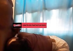 Natalia Delgado aprovecha la casa sola con desconocido: garganta profunda y extremo anal fuerte