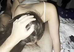 Brunette big tits, amateur college