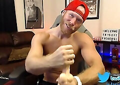 Jared Nation Dildo Jack Off Demonstration
