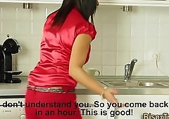 Bicurious stud sucks dick