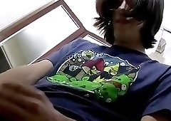 Gay hairy brown porn Cute Uncut Boy Squirts And Soaks