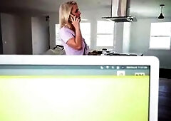 Pervmom - stepson accidentally spotted his stepmoms nudity when he walks-in into her room