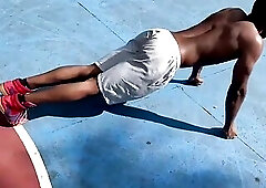 ENDS WITH A HUGE EXPLOSION OF CUM AFTER THE WORKOUT!!!???????? (Preview)