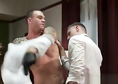 Cliff and Troy in horny extreme gay