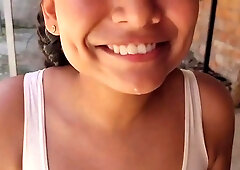 My Neighbor Hard While She Bends Over In Those Tight Culottes