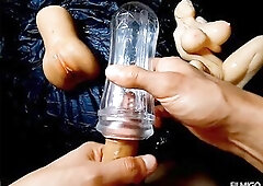 3 constricted concupiscent holes!!! large spunk fountain!!! come on twat!!!