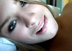 POV early morning foreplay