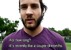 Soccer coach agrees to show off his body for some cash