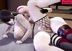Lesbian babes Go Wild On One One more!!!