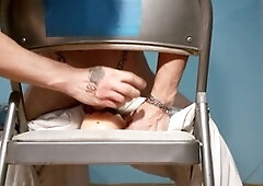 Filling and ejaculating inside the tight love tunnel