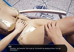 Gang-fuck, animated, oral